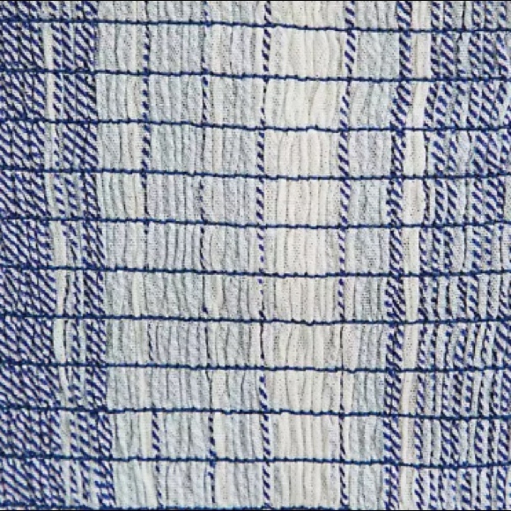โจNWT Torrid Blue Striped Gauze Smocked Cami - Picture 5 of 9